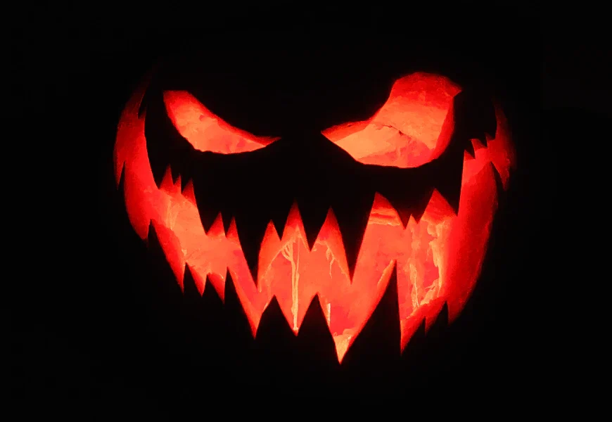 Jack-o-lantern. Photo courtesy of Skyler Sawyer.