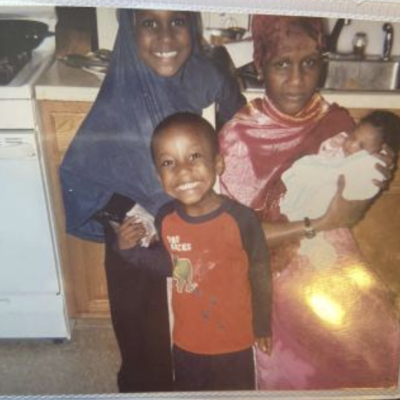 Photo of Husseins family. Photo courtesy of the author.