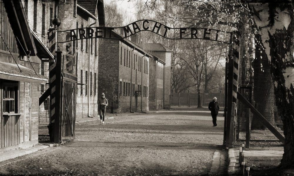 Entrance of Auschwitz