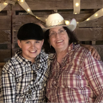 Image of Hayden and his his grandmother-Image courtesy of author