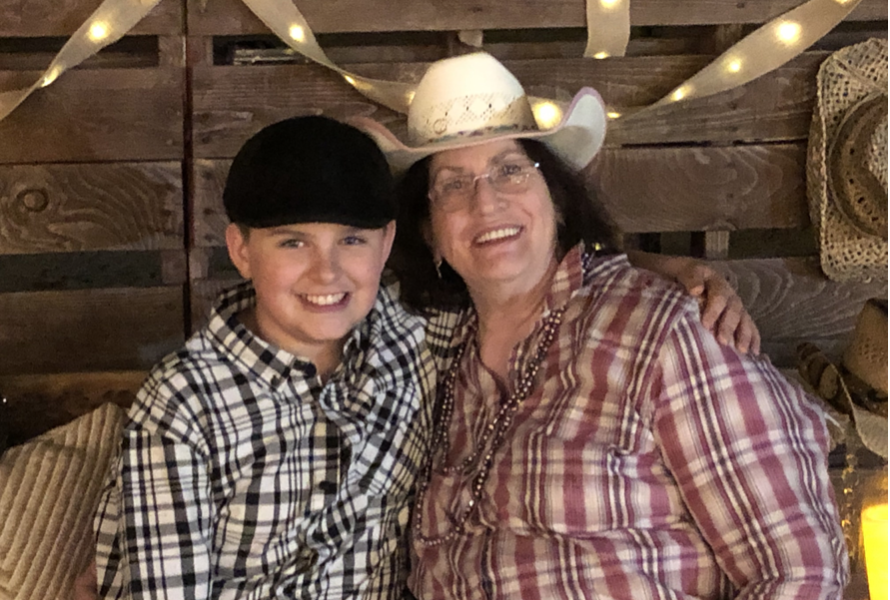 Image of Hayden and his his grandmother-Image courtesy of author