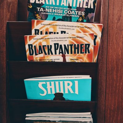 Image of comic books-image courtesy of Alicia Quan