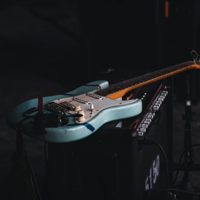Photo of guitar courtesy of Simon Weisser on Unsplash