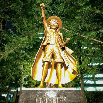 Image of Monkey D. Luffy statue in Japan-Image courtesy of Tomo Ueda on Unsplash