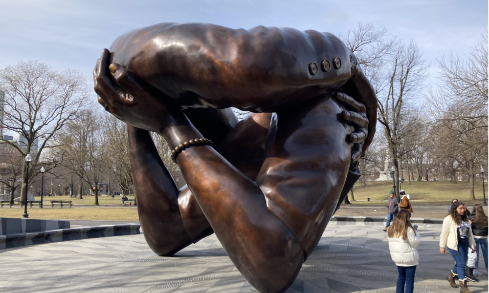 Photo of The Embrace by author