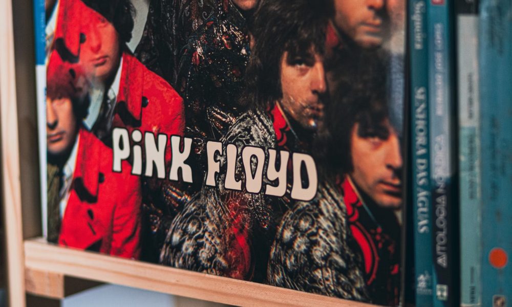 Pink Floyd Vinyls On Shelf