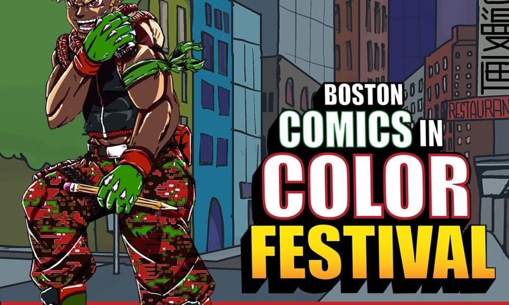 Boston Comics in Color Festival Flyer