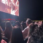 photo of concertgoers at Boston Calling in the evening