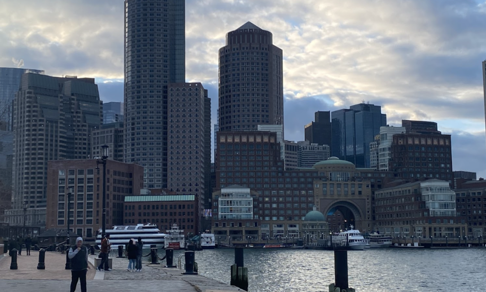 Photo of Bostons skyline. Photo courtesy of the author.