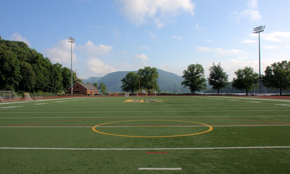 Photo of a soccer field courtesy of 12019 on Pixabay.