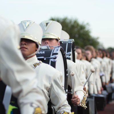 Photo of a marching band. Photo courtesy of Katrina Berban on Unsplash.
