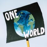 Photo of poster of one world