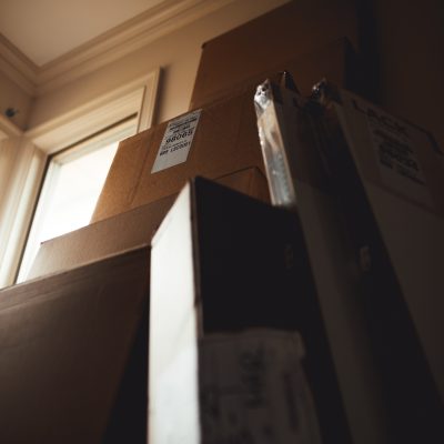 Stacked boxes. Photo courtesy of Matthew Hamilton on Unsplash.