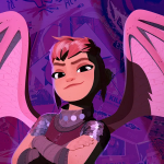 Photo from “Nimona”. Photo courtesy of Netflix