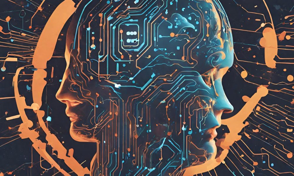 Photo depiction of artificial intelligence via Canva AI photo generating tool.