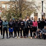 Photo of Black Men Run Boston participants. Photo courtesy of the author.