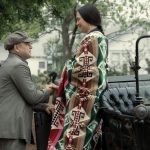 Leonardo DiCaprio and Lily Gladstone in “Killers of the Flower Moon. Photo courtesy of Apple TV+ Press on Apple.com