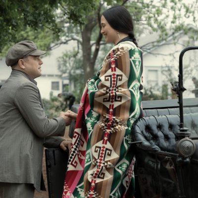 Leonardo DiCaprio and Lily Gladstone in “Killers of the Flower Moon. Photo courtesy of Apple TV+ Press on Apple.com