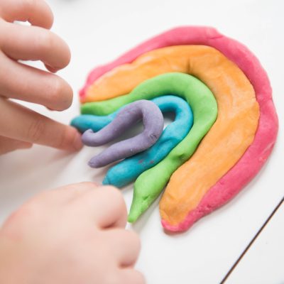 Photo of playdough being used. Photo courtesy of Julietta Watson on Unsplash.