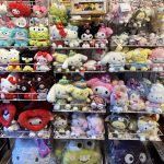 Image of Sanrio items on display
