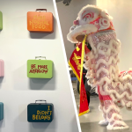 Photo of exhibits of the Lunar New Year celebration at Boston's Pao Art Center. Photo courtesy of the author and Liberty Britz.