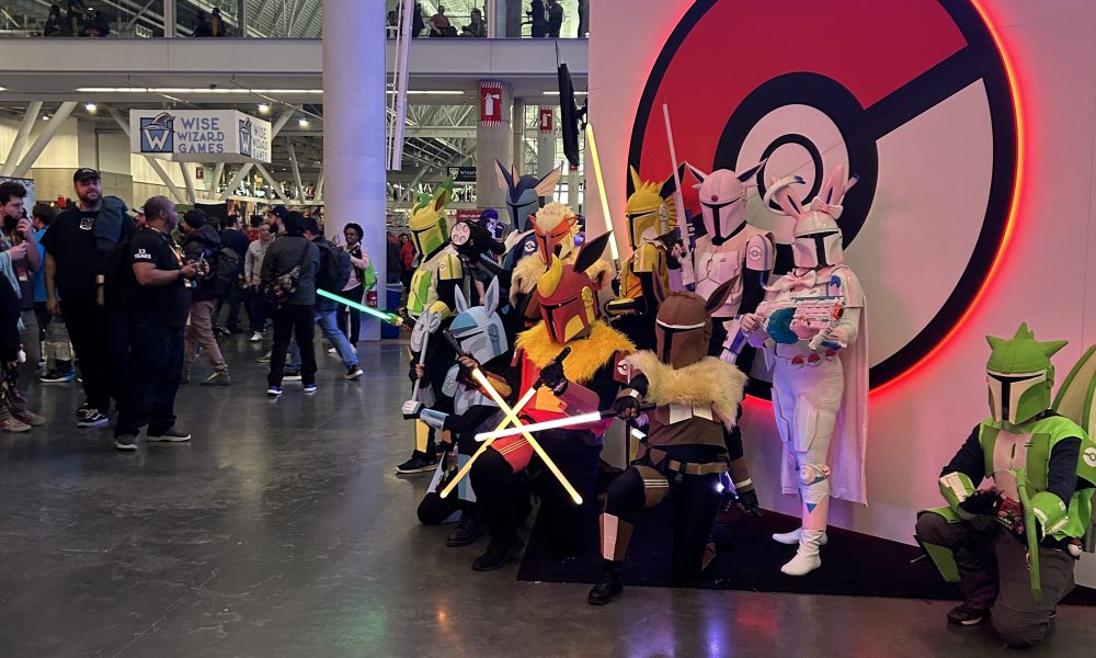 Photo of Cosplayers at PAX East. Photo courtesy of Teens in Print Staff.