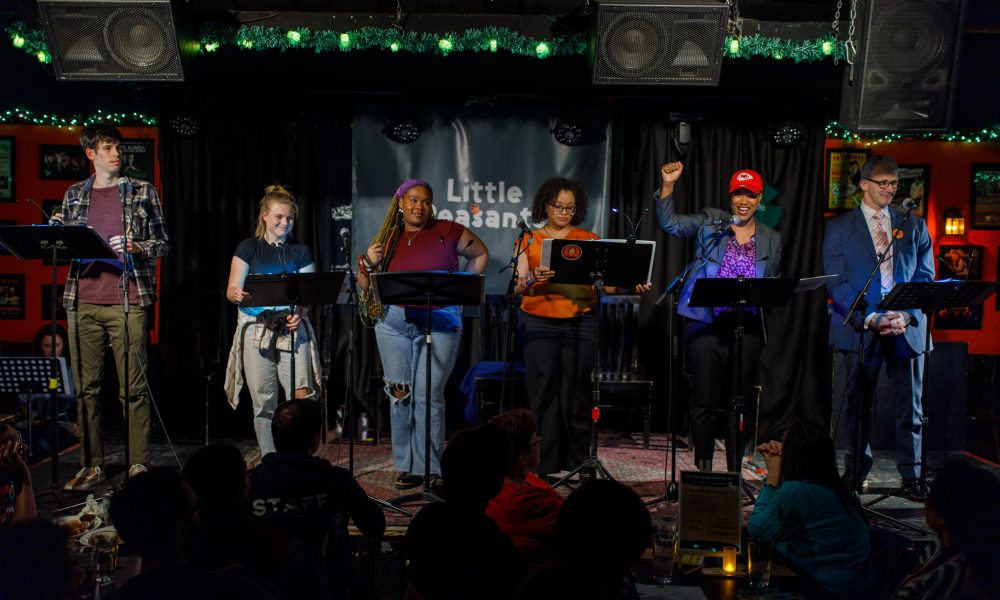 Photo of Little Peasants cast. Photo courtesy of Food Tank.