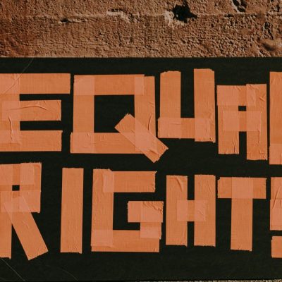 Sign reading Equal Rights. Photo courtesy of RDNE Stock project on Pexels.