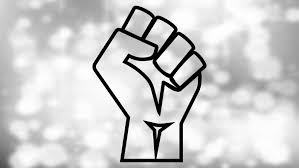 Raised fist, a symbol of Black power