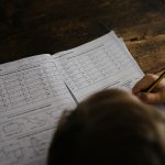 Student sitting at desk doing homework courtesy of Annie Spratt on Unsplash.