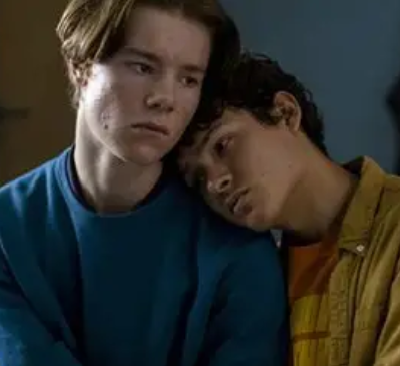 Moody sad image from Young Royals Season 2.