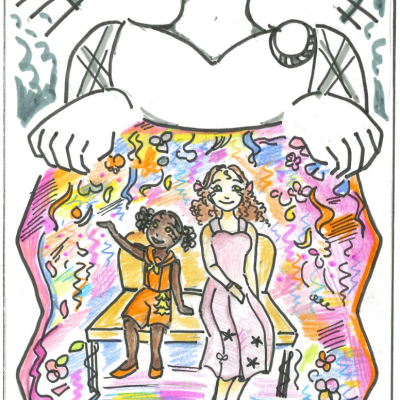 Comic Book artwork from the ICA exhibit.